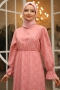 Ninnel Pembe Elbise