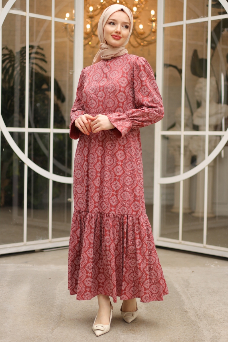 Ninnel Kiremit Elbise