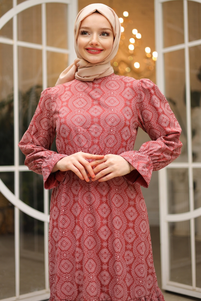 Ninnel Kiremit Elbise