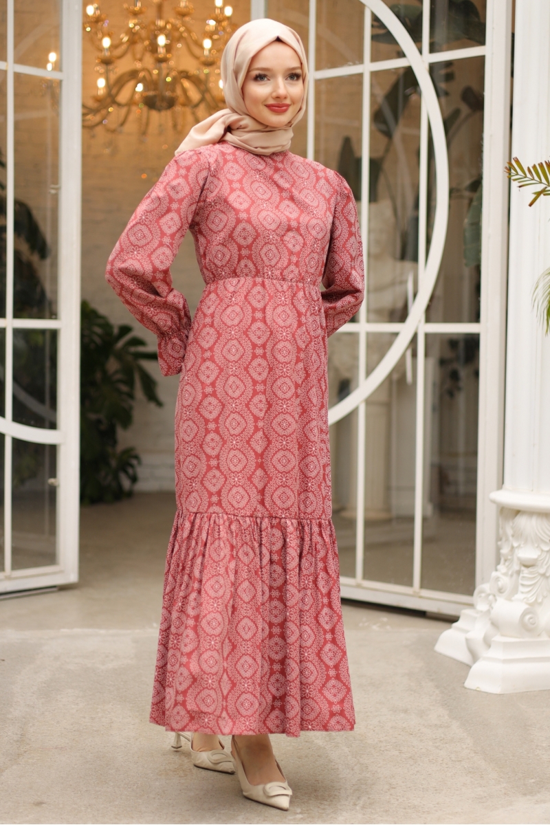 Ninnel Kiremit Elbise