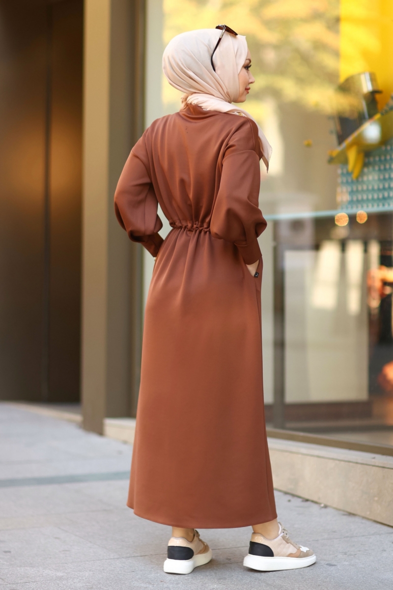 Noa Kahverengi Elbise