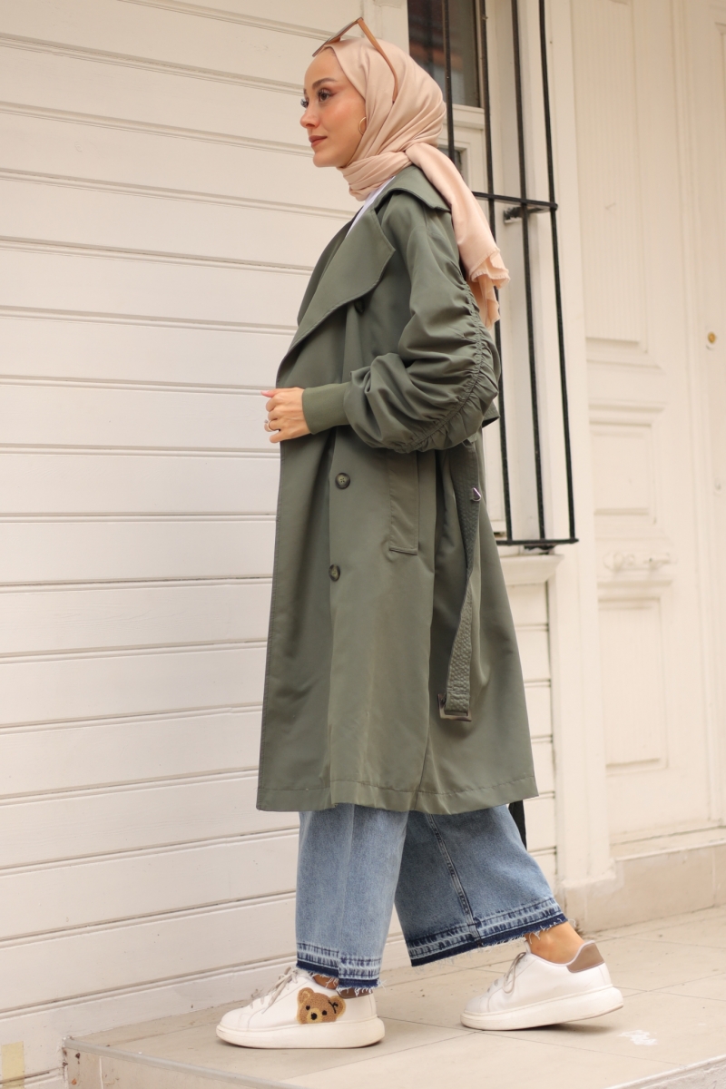 Norve Haki Trençkot