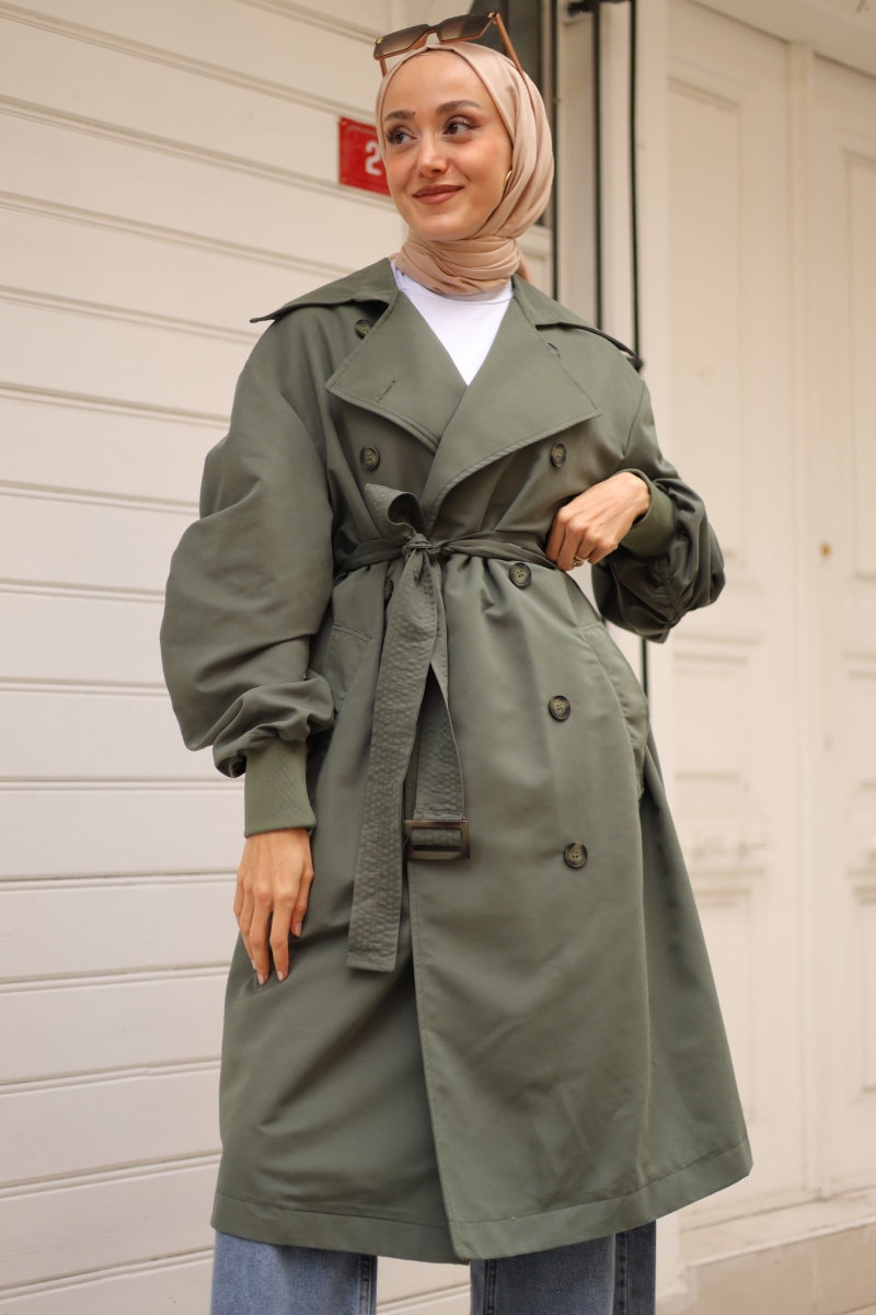 Norve Haki Trençkot