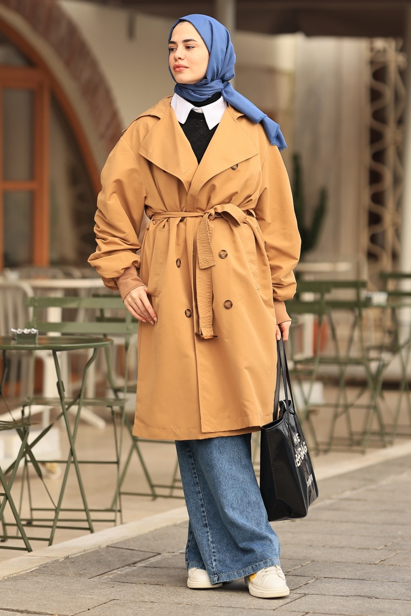 Norve Camel Trençkot