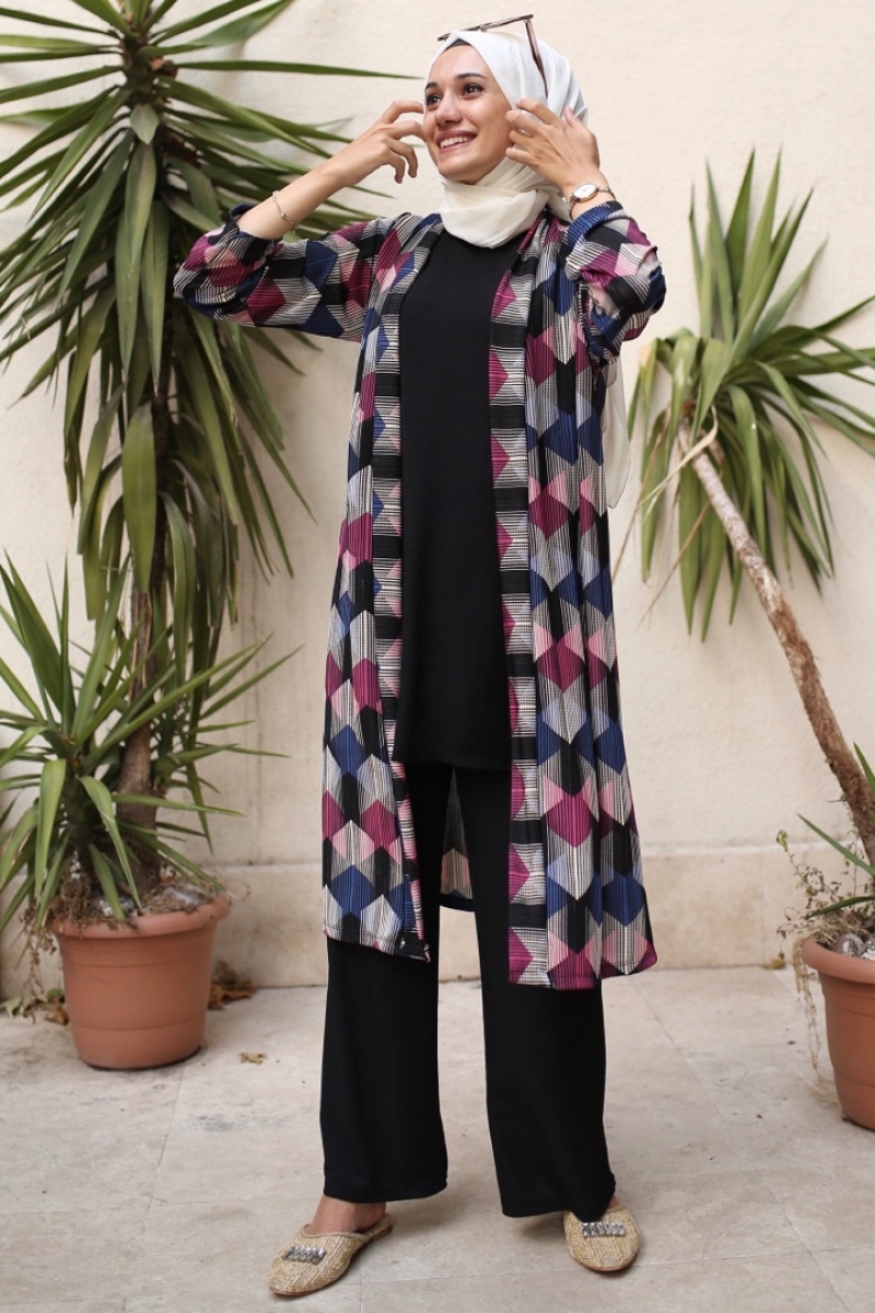 Okaliptüs Mavi Üçlü Takım