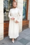 Ola Ekru Elbise