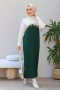 Olive Yeşil Elbise