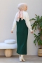 Olive Yeşil Elbise
