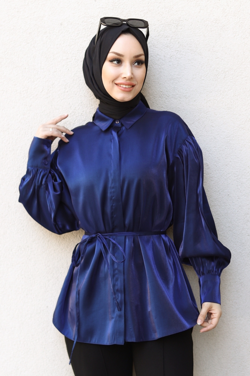 Oliver Lacivert Tunik