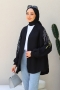 Olva Siyah Kimono