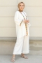 Orsina Beyaz Kimona Takım