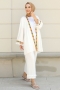 Orsina Beyaz Kimona Takım