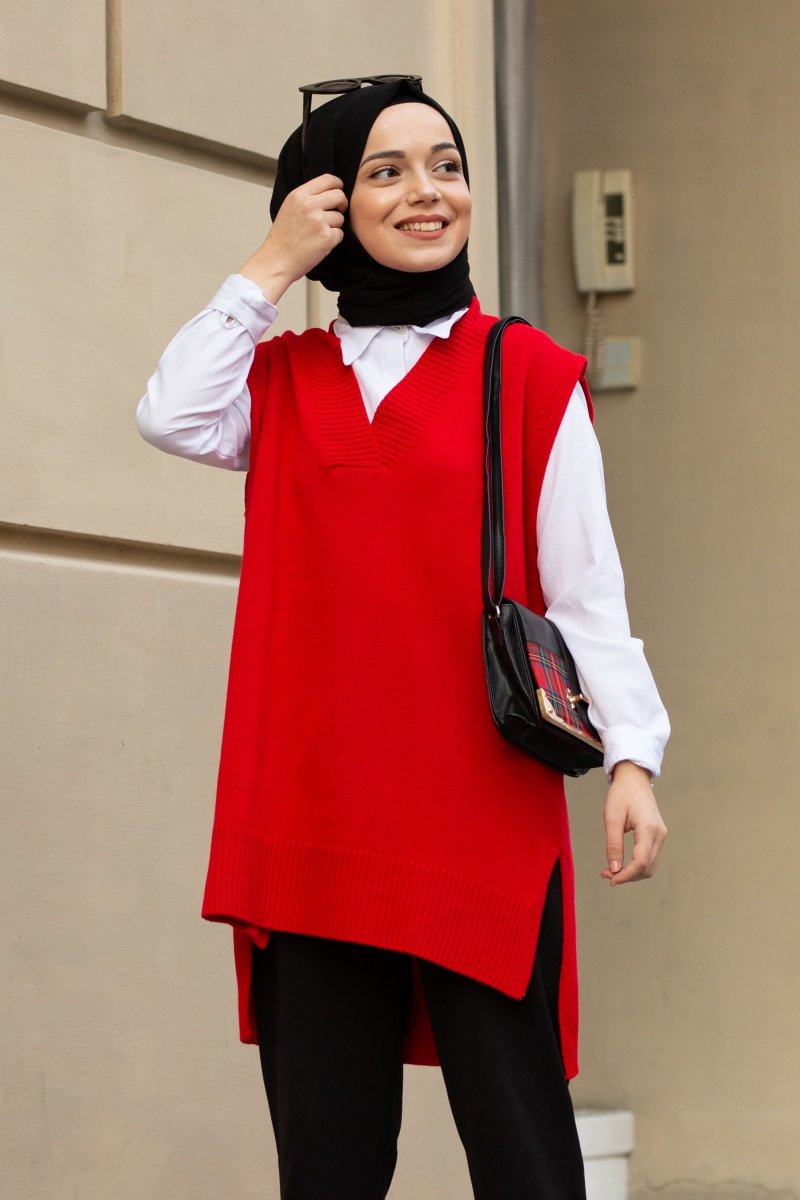 Osaka İkili Kırmızı Kombin