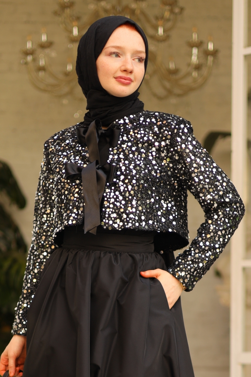 Oys Gri Ceket Etek Takım