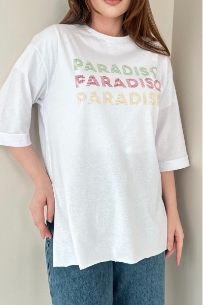 Paradıso Beyaz T-Shirt