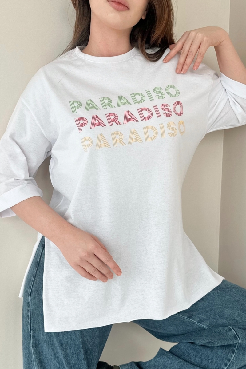 Paradıso Beyaz T-Shirt