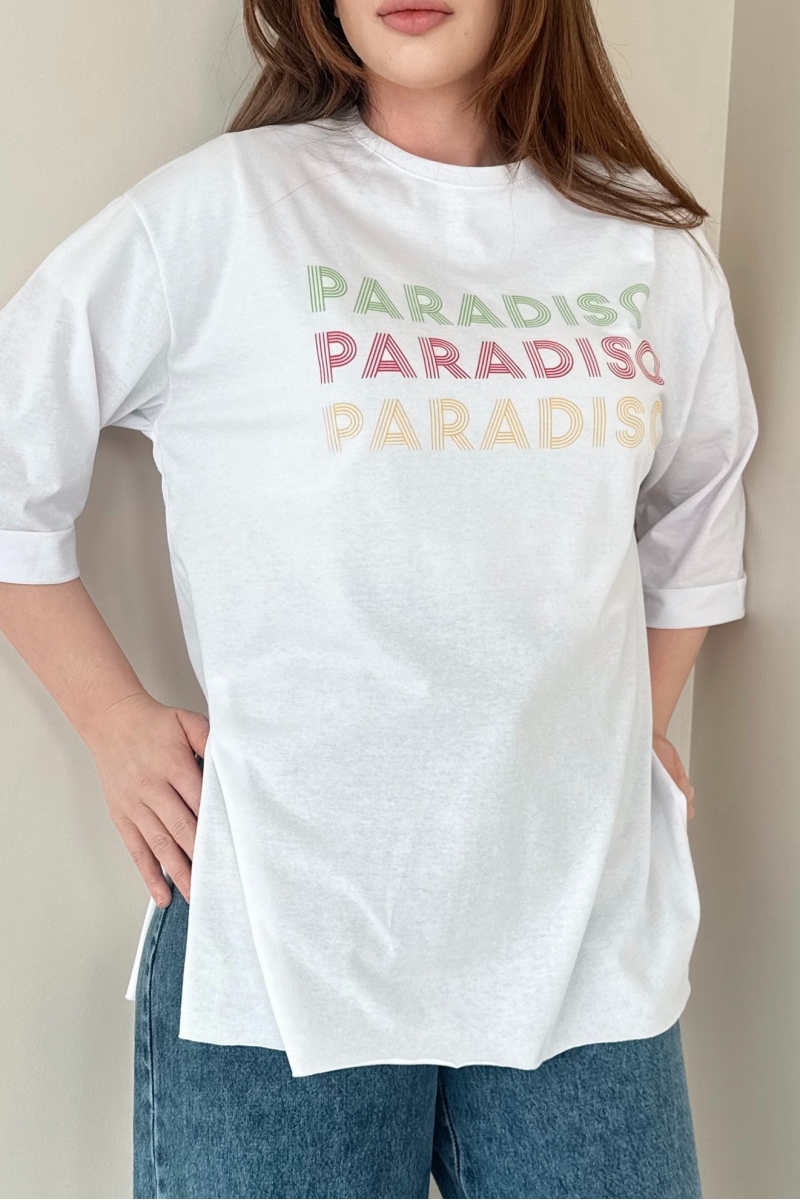 Paradıso Beyaz T-Shirt
