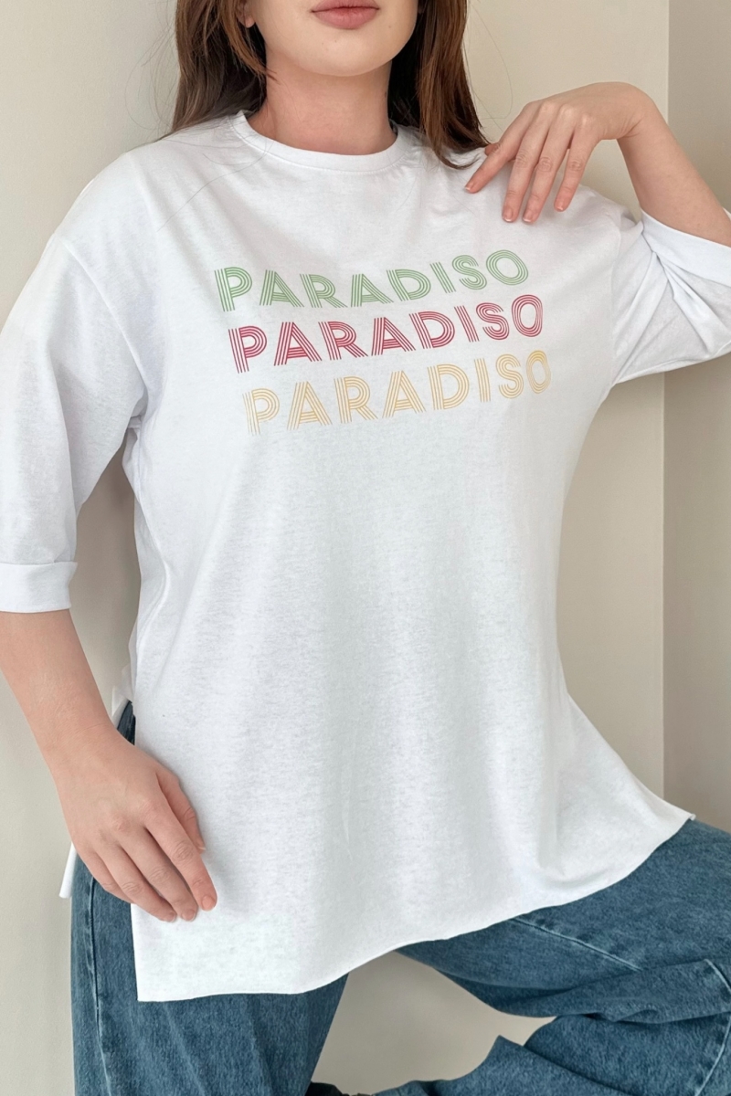 Paradıso Beyaz T-Shirt