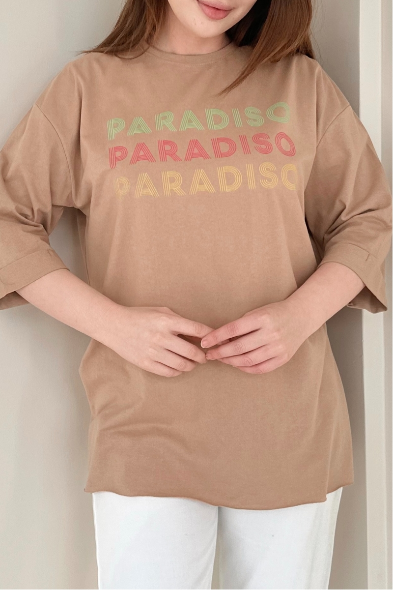 Paradıso Camel T-Shirt