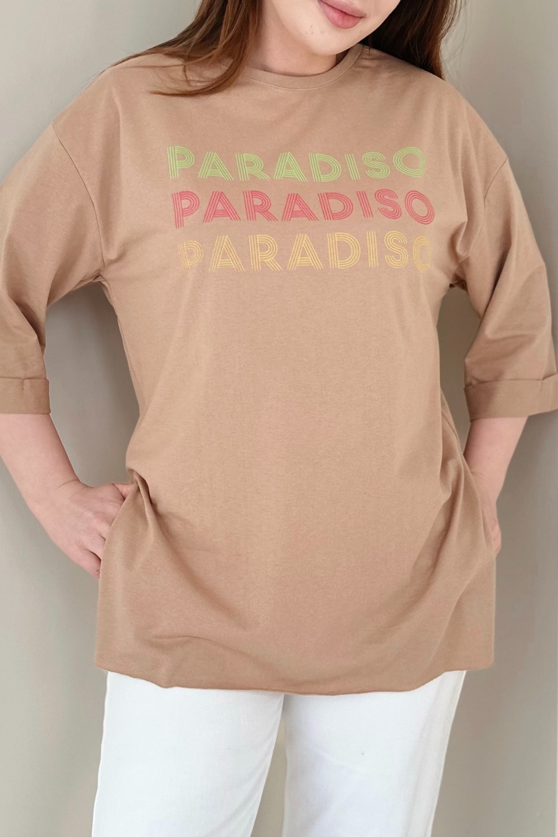 Paradıso Camel T-Shirt