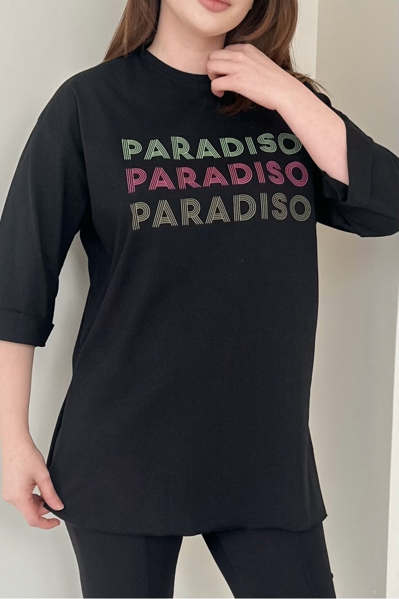 Paradıso Siyah T-Shirt