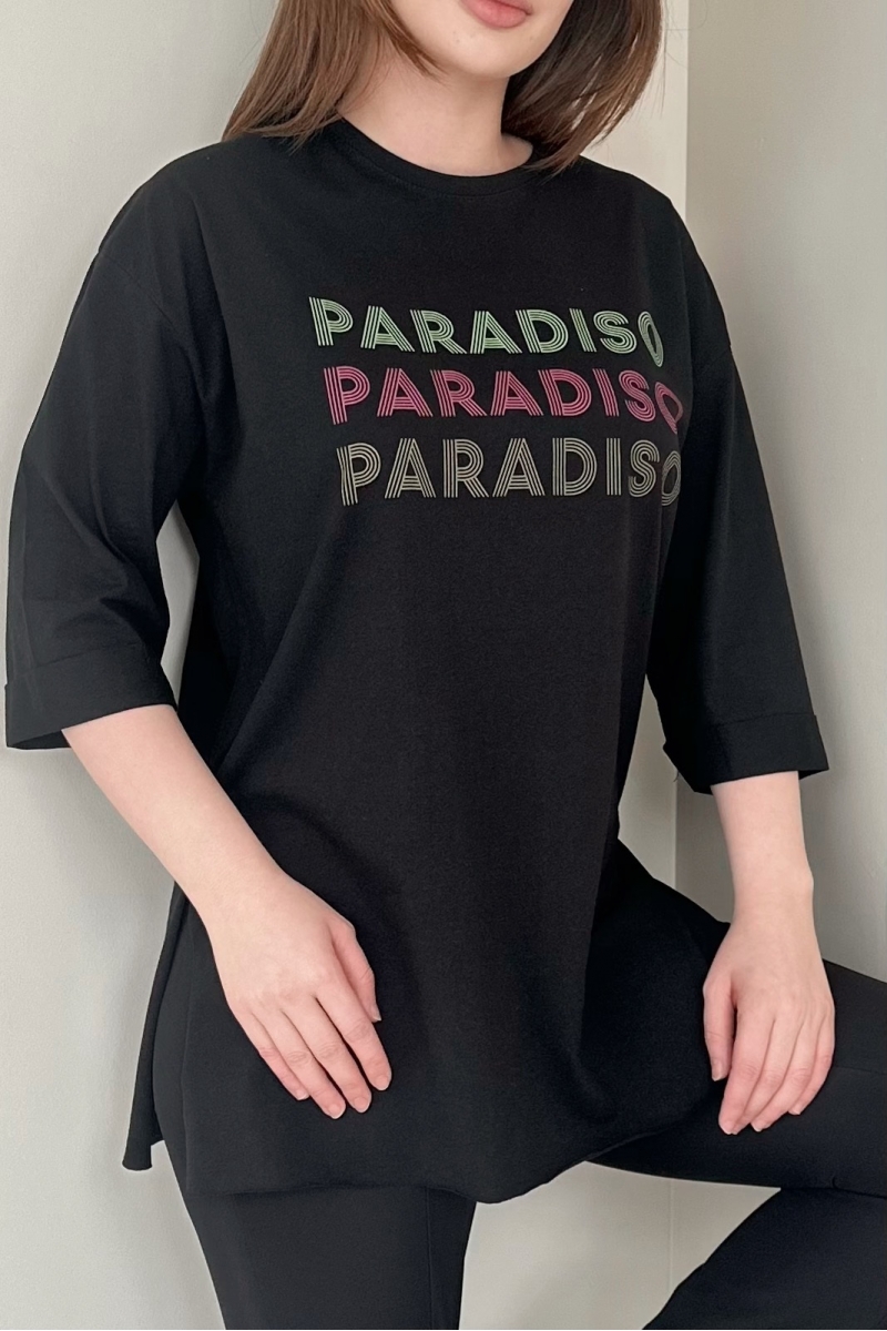 Paradıso Siyah T-Shirt