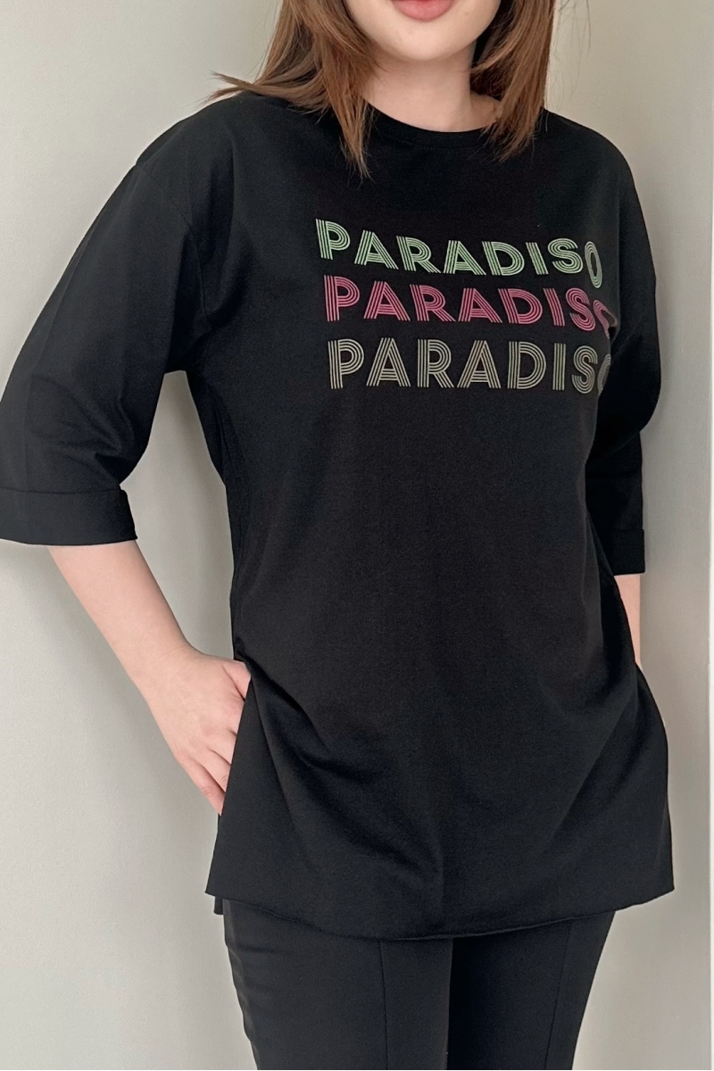 Paradıso Siyah T-Shirt