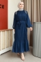 Pares Lacivert Elbise