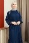 Pares Lacivert Elbise