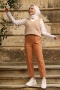 Pelin Camel Pantolon