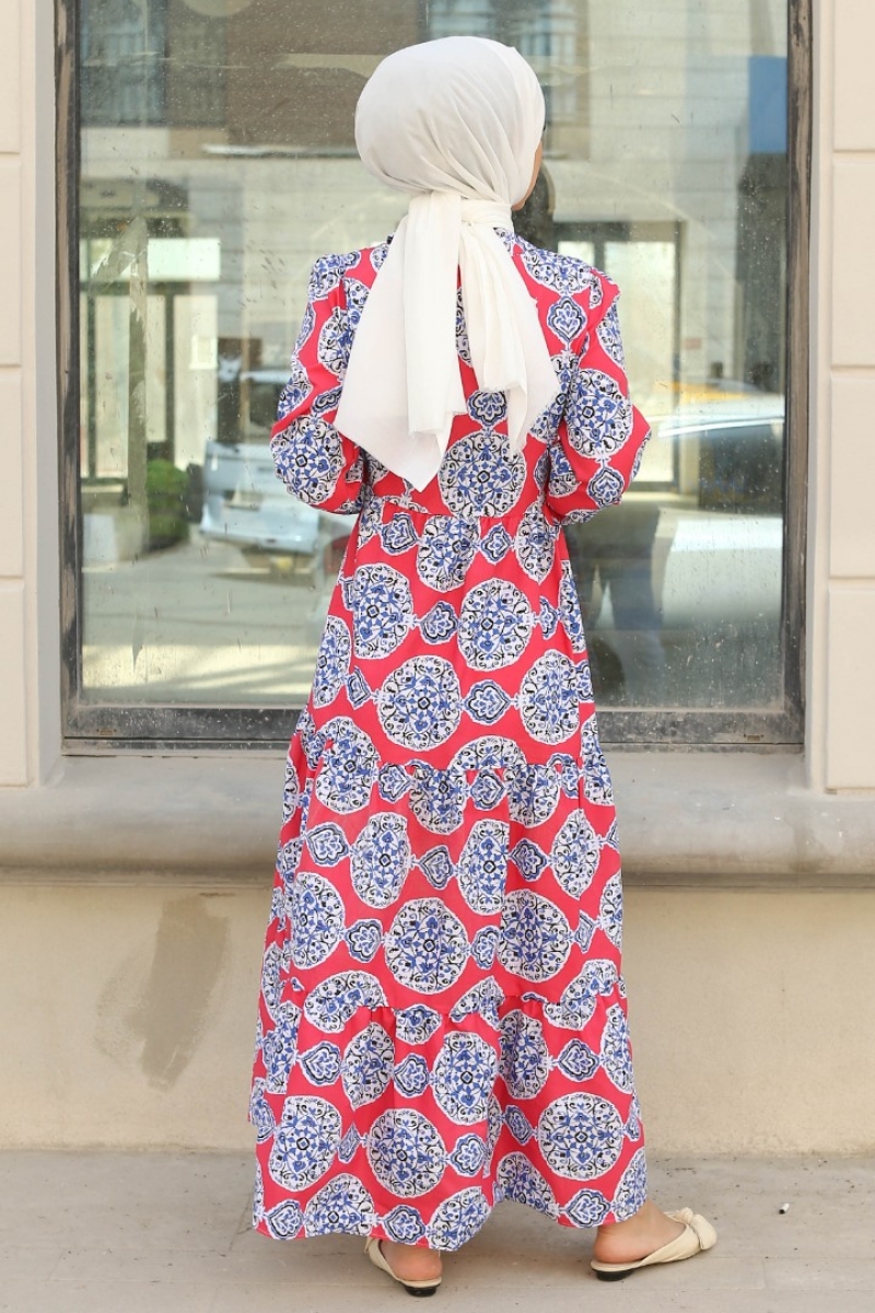 Perla Kırmızı Elbise