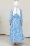 Perme Saks Mavisi Elbise