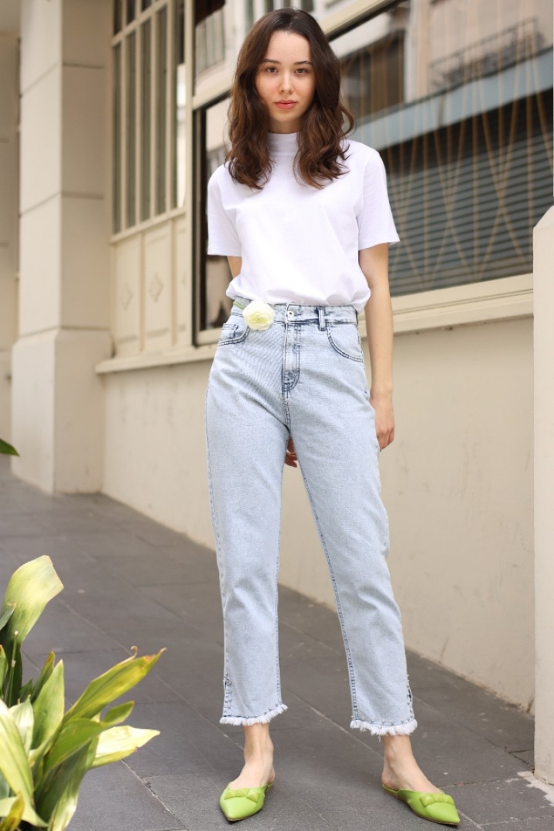 Persey Açık Mavi Pantolon