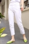 Persey Beyaz Pantolon