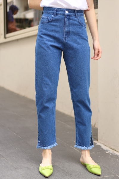 Persey Mavi Pantolon