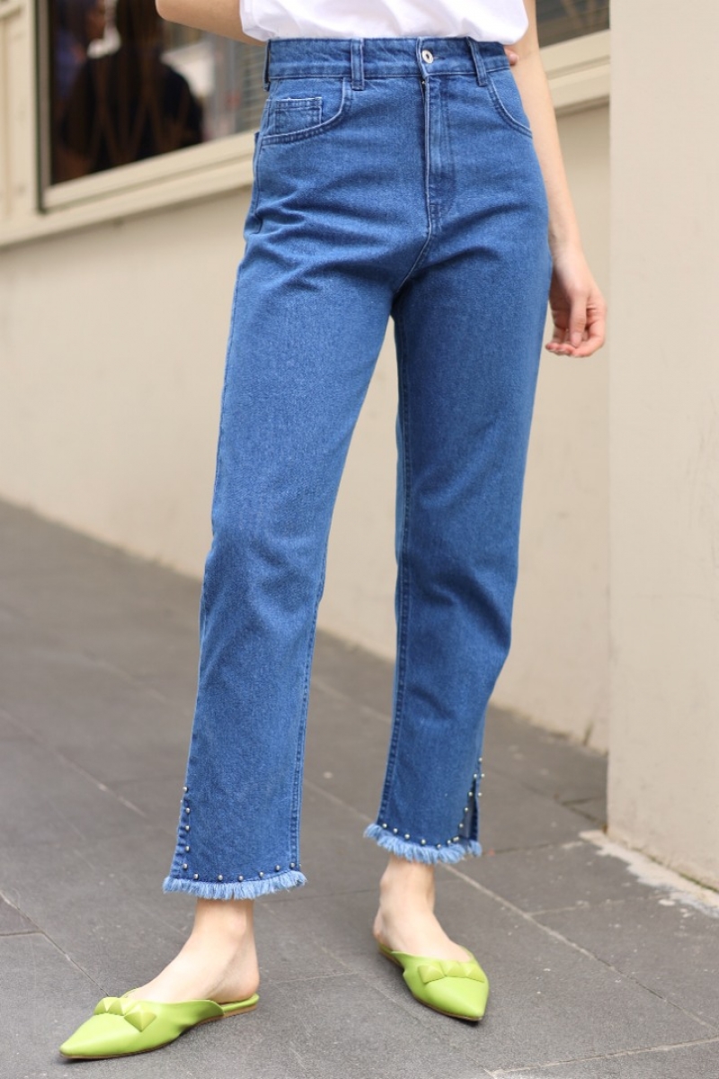 Persey Mavi Pantolon