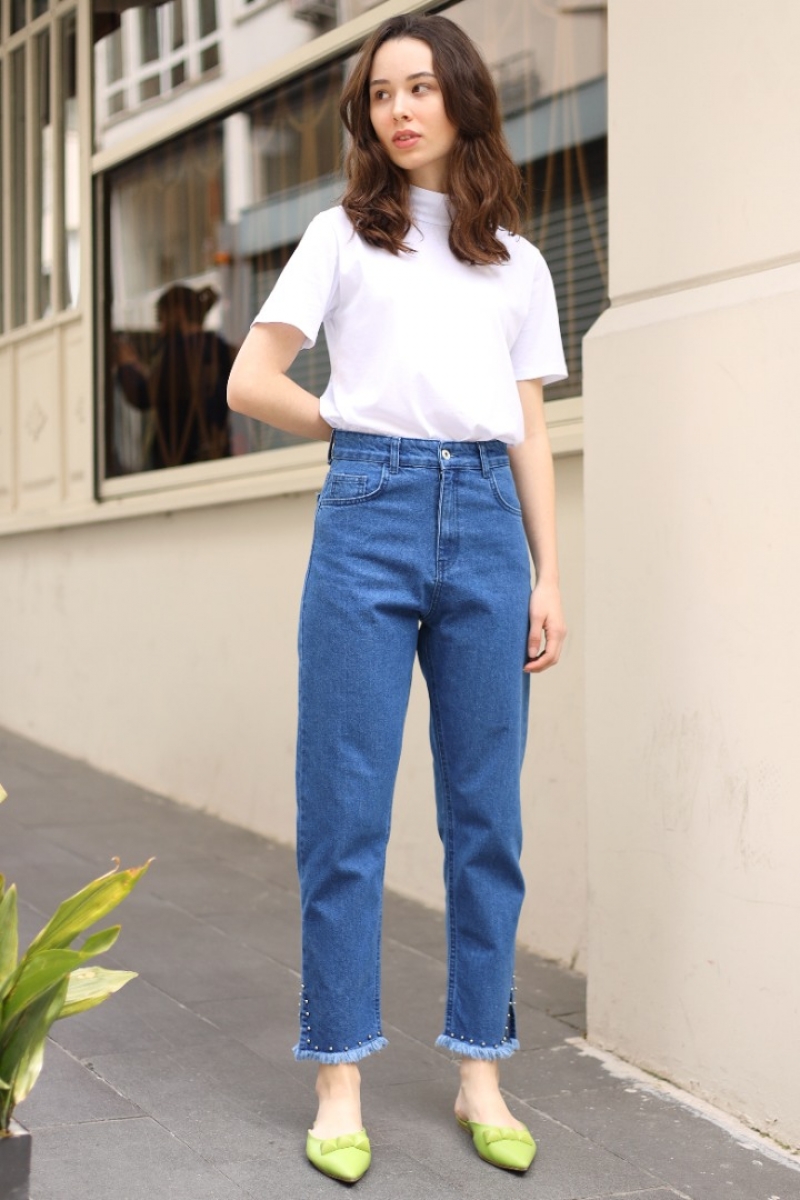 Persey Mavi Pantolon