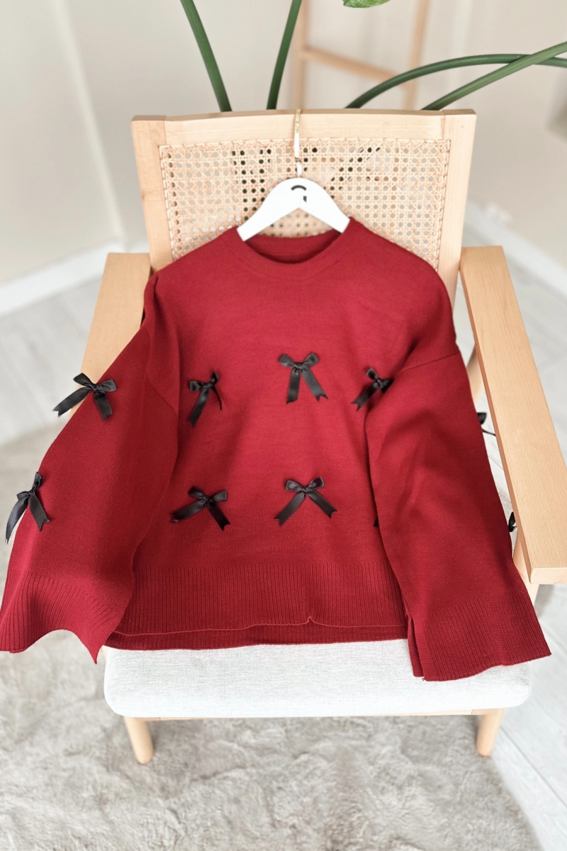 Pery Bordo Triko Kazak