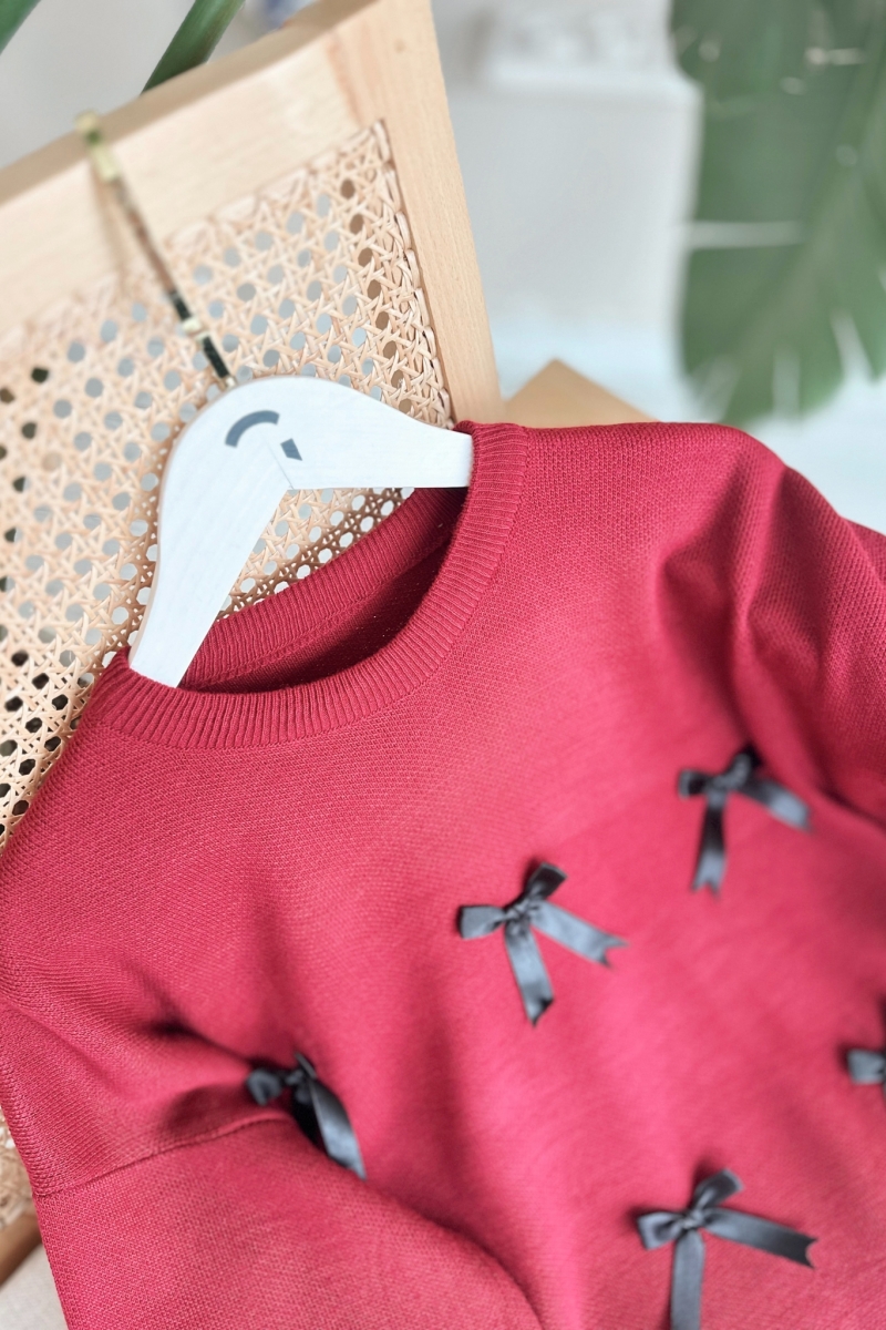 Pery Bordo Triko Kazak