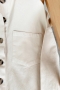 Peyda Ekru Gabardin Ceket