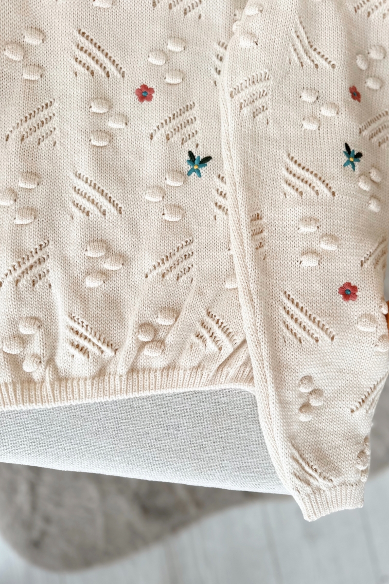 Pimenova Ekru Triko Kazak