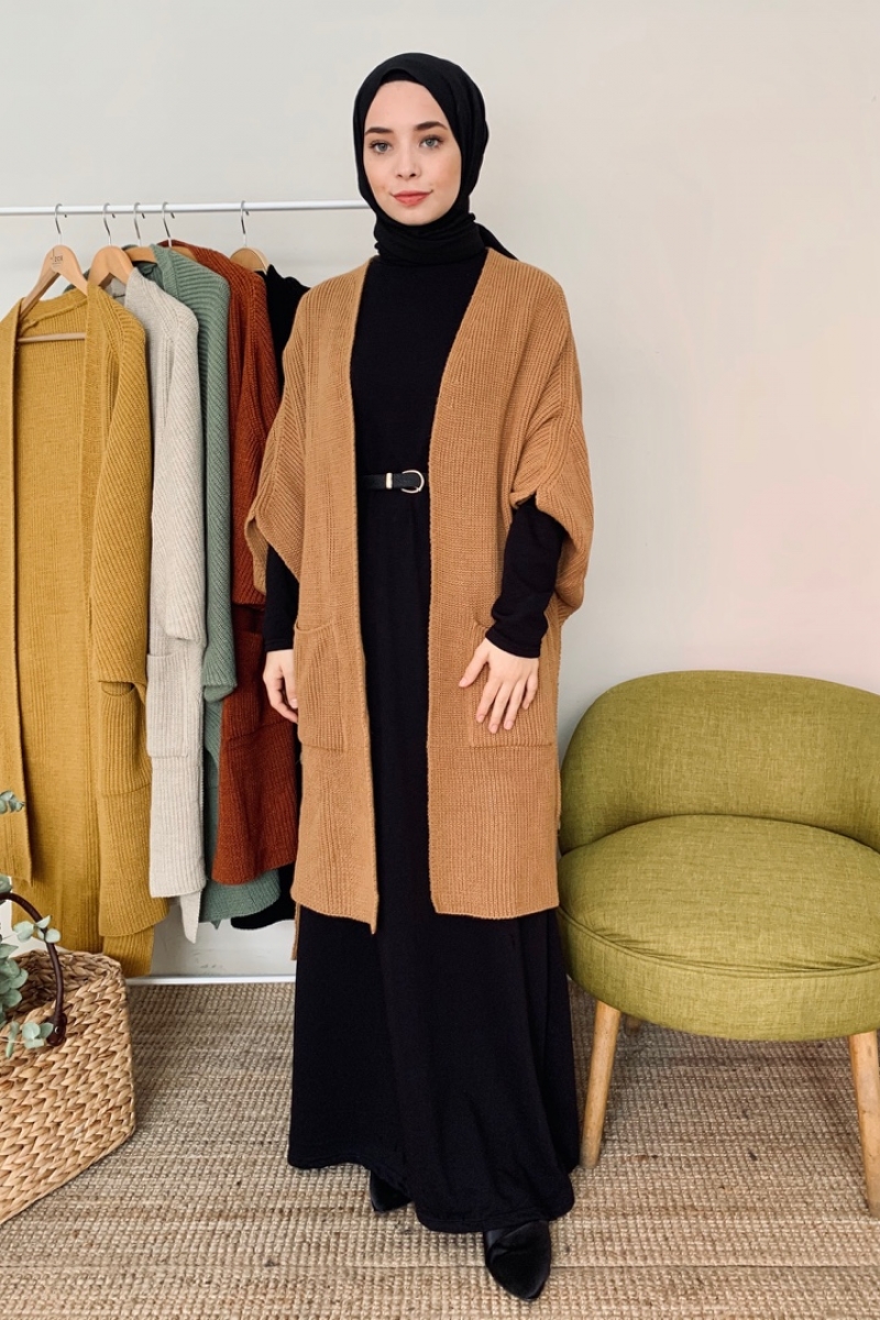 Pita Camel Triko Yelek