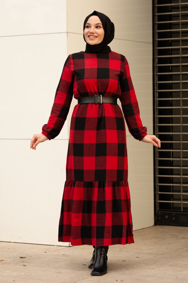 Poseidon Kırmızı Elbise