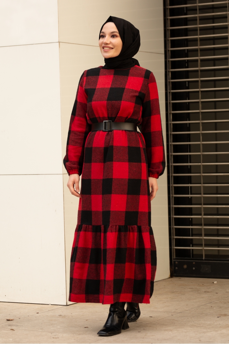 Poseidon Kırmızı Elbise