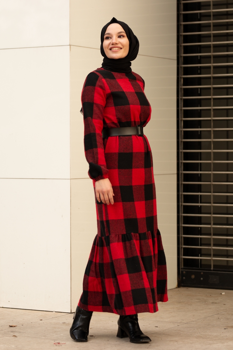 Poseidon Kırmızı Elbise