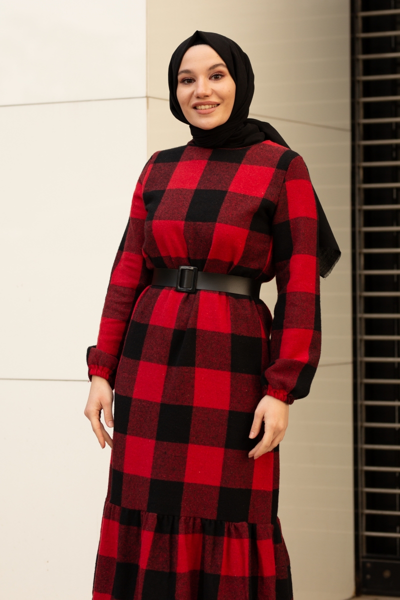 Poseidon Kırmızı Elbise