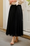 Prenses Siyah Tül Etek