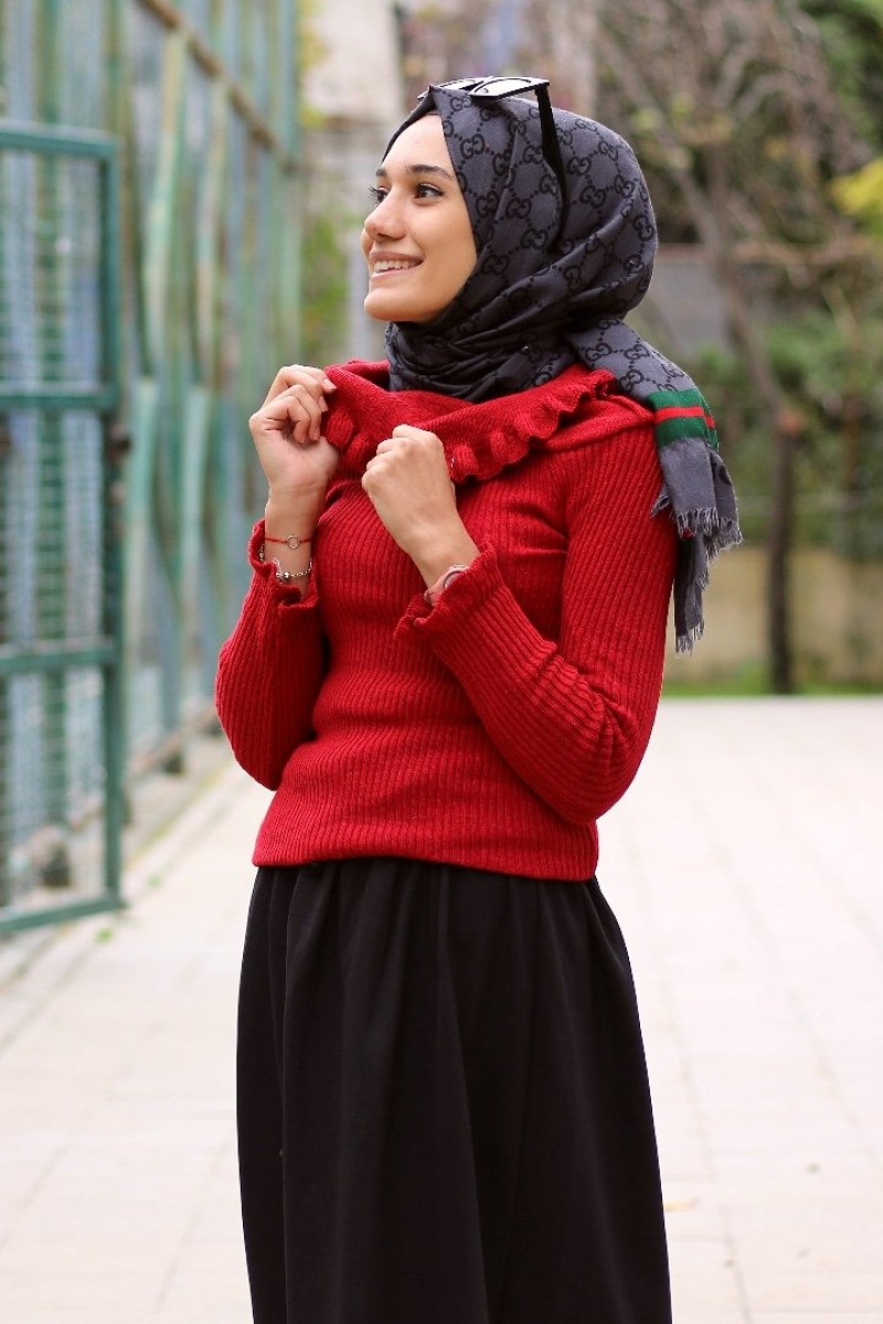 Prenses Kırmızı Kazak