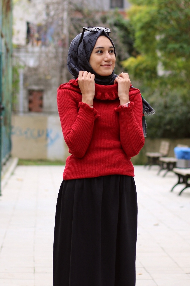 Prenses Kırmızı Kazak