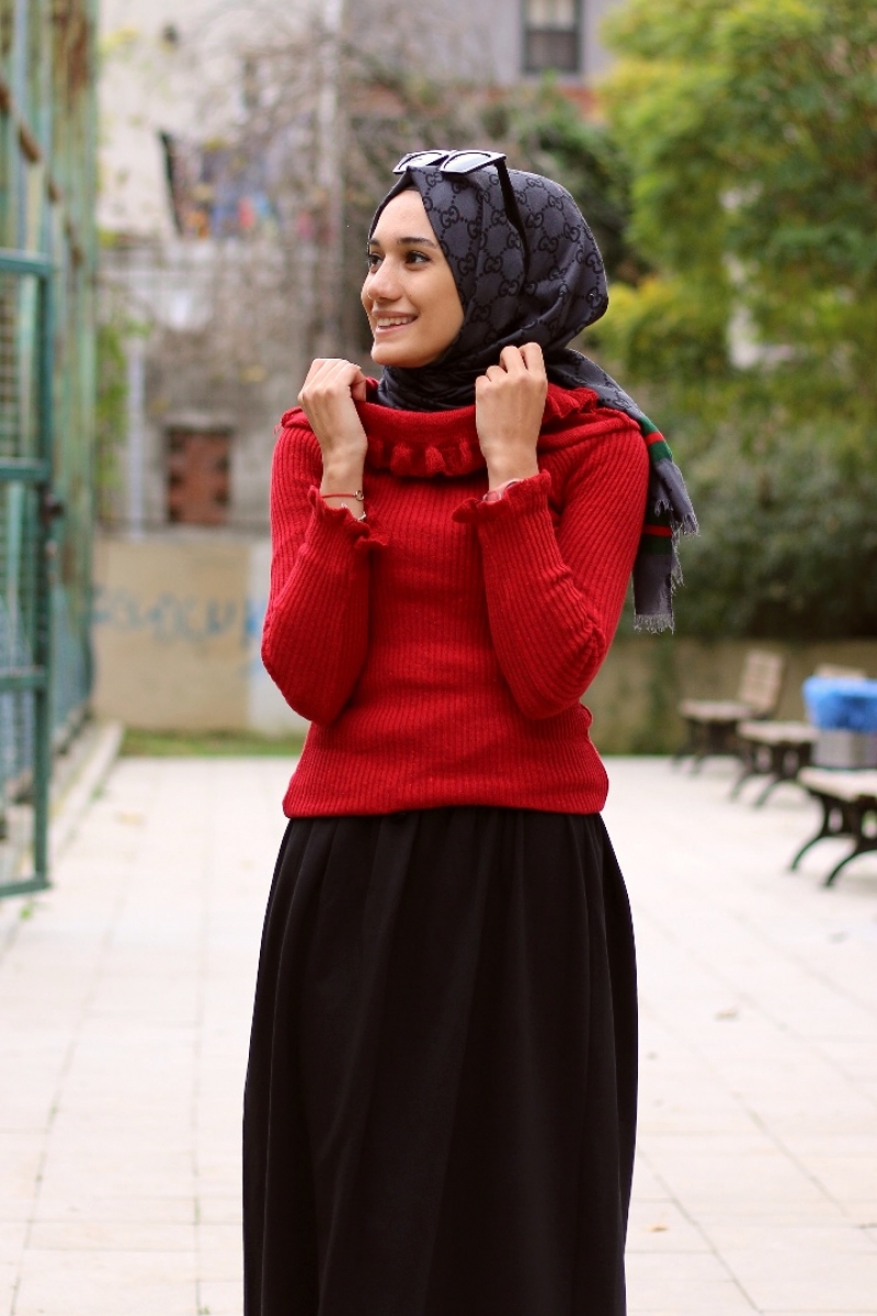 Prenses Kırmızı Kazak